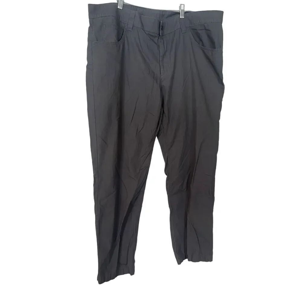 Columbia Sportswear Mens Gray Regular Casual Straight Leg Pants Size 42W